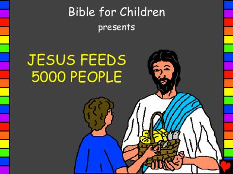 Jesus feeds 5000 people