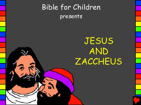 Jesus and Zaccheus